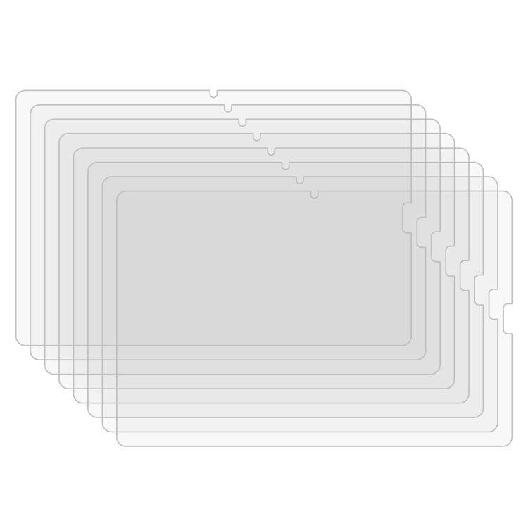 Lot de 25 films en verre trempé antidéflagrants 9H HD pour Huawei MatePad 10.8, Huawei Tablet C5 8.0, Huawei Tablet C5 10.4, Huawei Tablet C3 8.0 et Samsung Galaxy Tab A7 T500