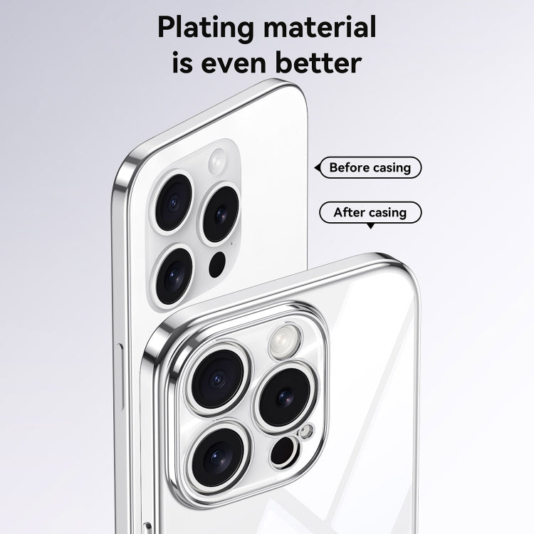 SULADA  Electroplated Clear TPU Soft Frame Phone Case with Wrist Strap, For iPhone 14 Pro, For iPhone 14 Pro Max, For iPhone 13 Pro Max, For iPhone 13 Pro, For iPhone 13