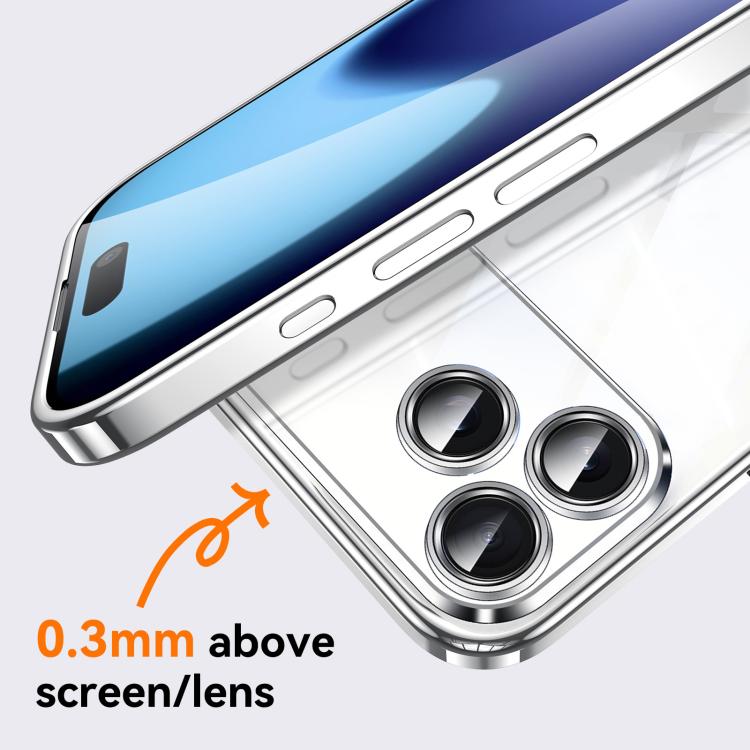 SULADA  Electroplated Clear TPU Soft Frame Phone Case with Wrist Strap, For iPhone 16 Plus, For iPhone 16, For iPhone 15 Pro Max, For iPhone 15 Pro, For iPhone 15, For iPhone 14, For iPhone 14 Pro, For iPhone 14 Pro Max