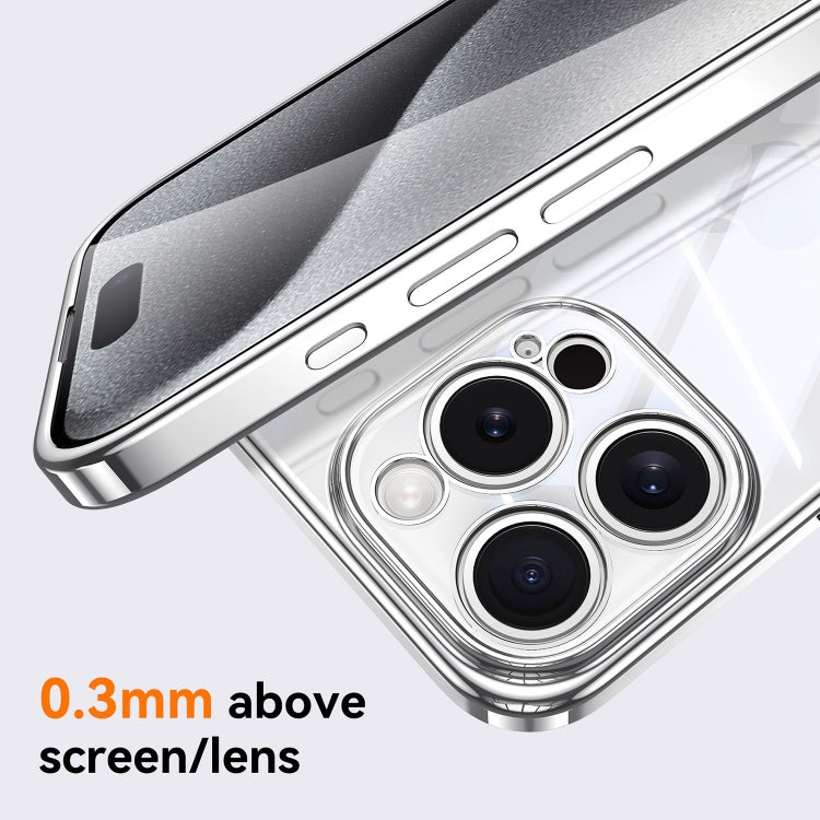 SULADA  Electroplated Clear TPU Soft Frame Phone Case with Wrist Strap, For iPhone 16 Pro Max, For iPhone 16 Pro, For iPhone 16 Plus, For iPhone 16, For iPhone 15 Pro Max, For iPhone 15 Pro, For iPhone 15, For iPhone 14