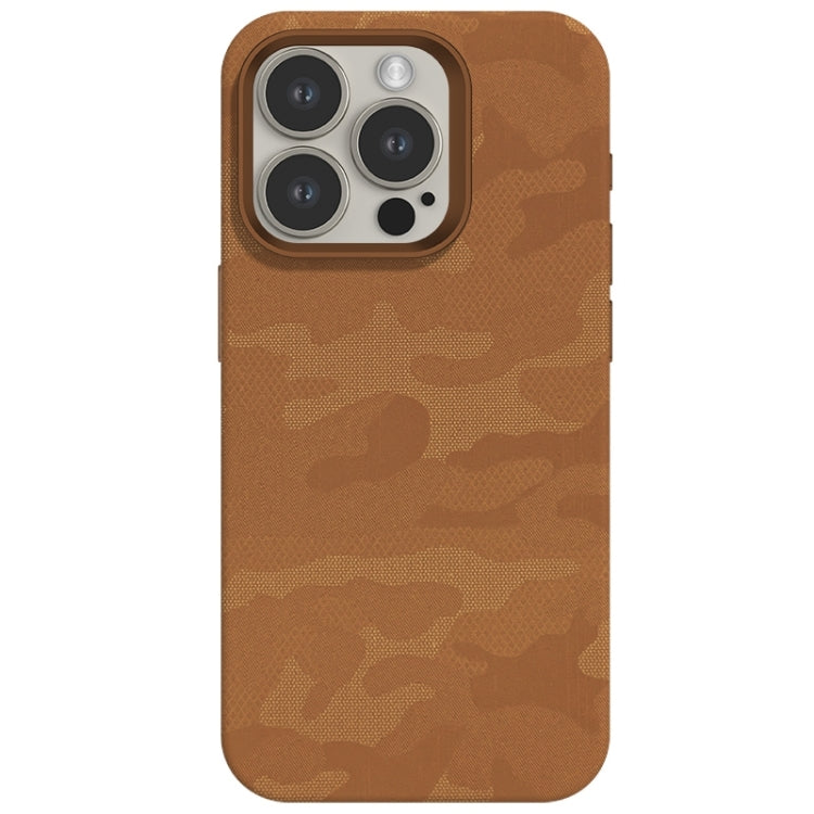 Camouflage Ice Feel Texture MagSafe PU Hybrid PC Phone Case, For iPhone 12 Pro Max, For iPhone 12 Pro