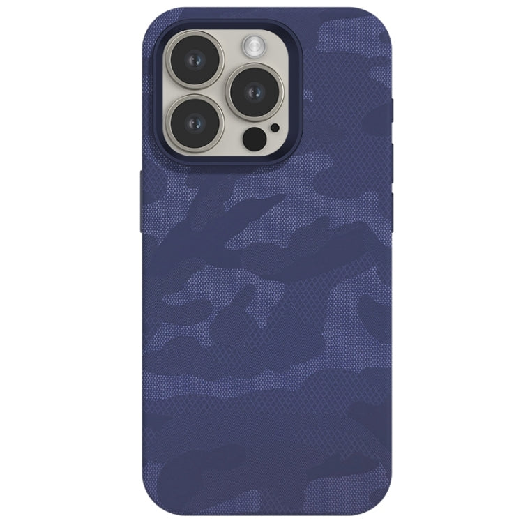 Camouflage Ice Feel Texture MagSafe PU Hybrid PC Phone Case, For iPhone 12 Pro Max, For iPhone 12 Pro