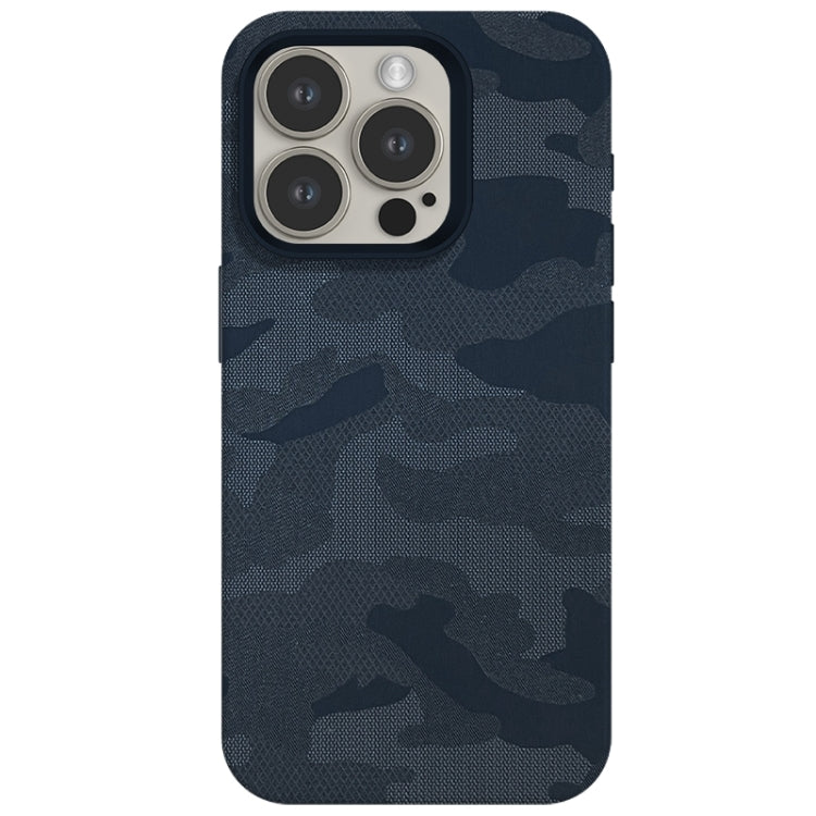 Camouflage Ice Feel Texture MagSafe PU Hybrid PC Phone Case, For iPhone 13 Pro Max, For iPhone 13 Pro