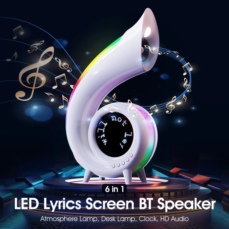 G69 Abyss Light RGB Colorful Desktop Bluetooth Speaker, G69