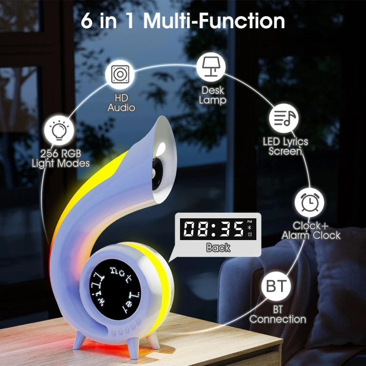G69 Abyss Light RGB Colorful Desktop Bluetooth Speaker, G69