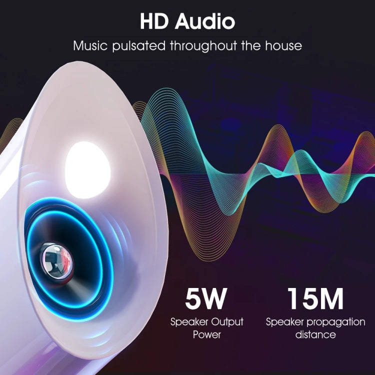 G69 Abyss Light RGB Colorful Desktop Bluetooth Speaker, G69