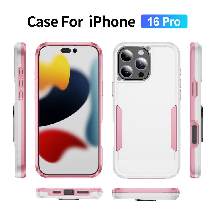 Pioneer Armor Heavy Duty PC + TPU Phone Case, For iPhone 16 Pro, For iPhone 16 Plus
