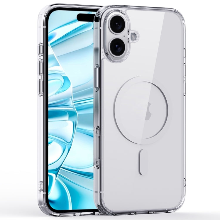 Crystal Clear MagSafe Magnetic Phone Case, For iPhone 16 Pro Max, For iPhone 16 Pro, For iPhone 16 Plus, For iPhone 16