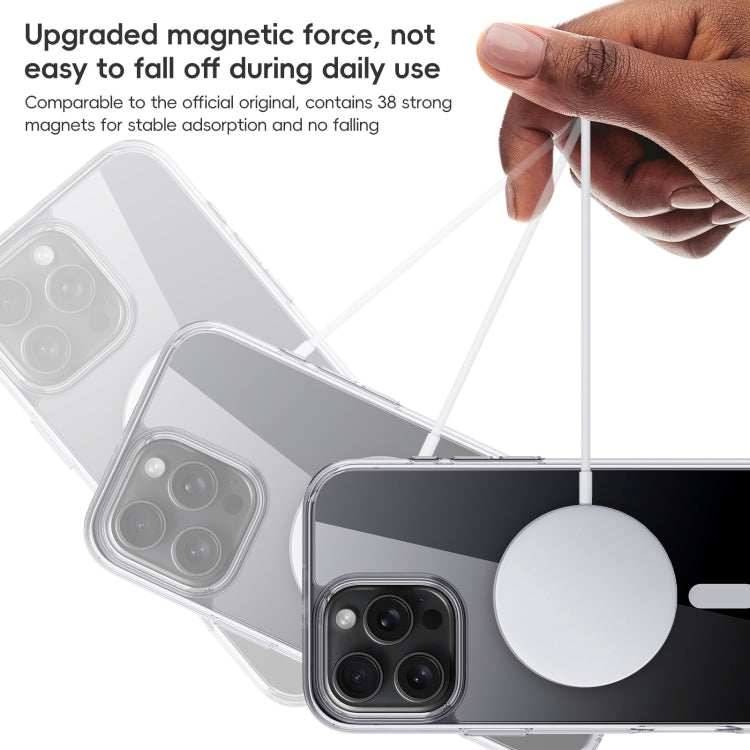 Crystal Clear MagSafe Magnetic Phone Case, For iPhone 16 Pro Max, For iPhone 16 Pro, For iPhone 16 Plus, For iPhone 16
