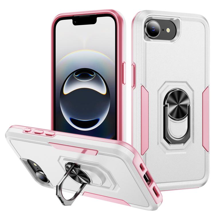 Pioneer Armor Heavy Duty PC + TPU Phone Case with Holder, For iPhone 16e, For iPhone 16 Pro Max