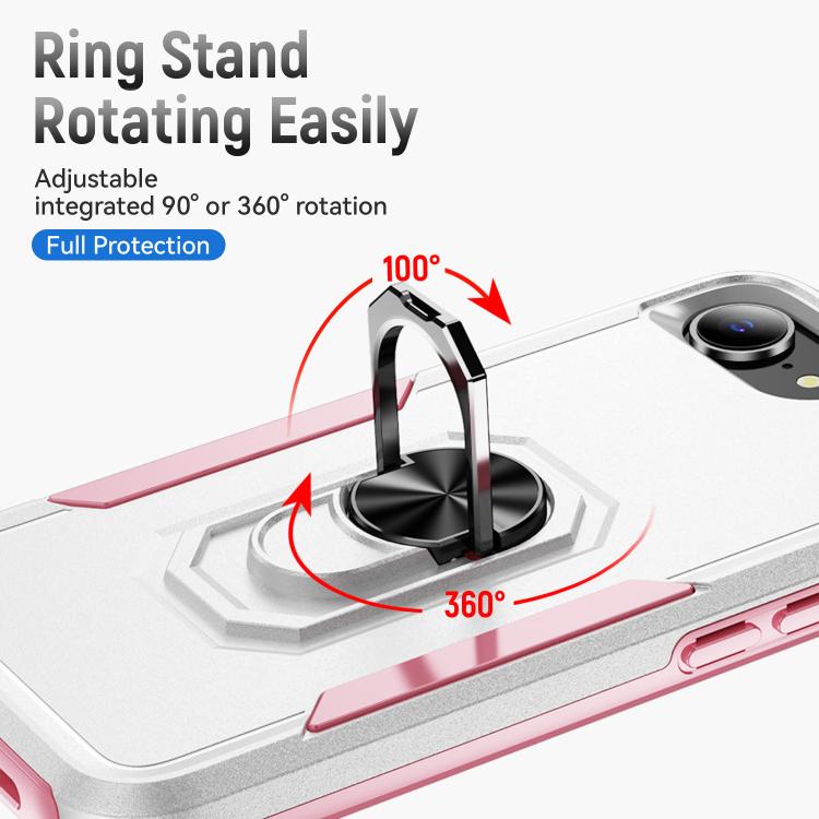 Pioneer Armor Heavy Duty PC + TPU Phone Case with Holder, For iPhone 16e, For iPhone 16 Pro Max