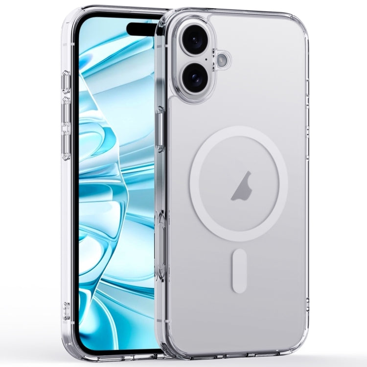 Crystal Clear Frosted MagSafe Magnetic Phone Case, For iPhone 16 Pro Max, For iPhone 16 Pro, For iPhone 16 Plus, For iPhone 16