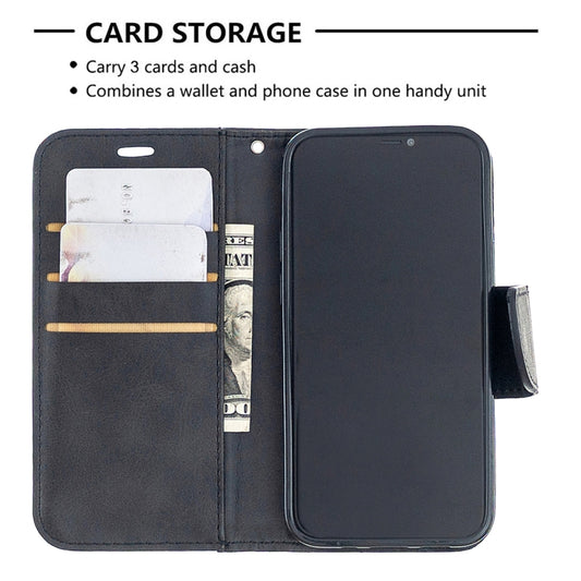 iPhone 12 Pro Max case with lanyard attachment and wallet function, side view