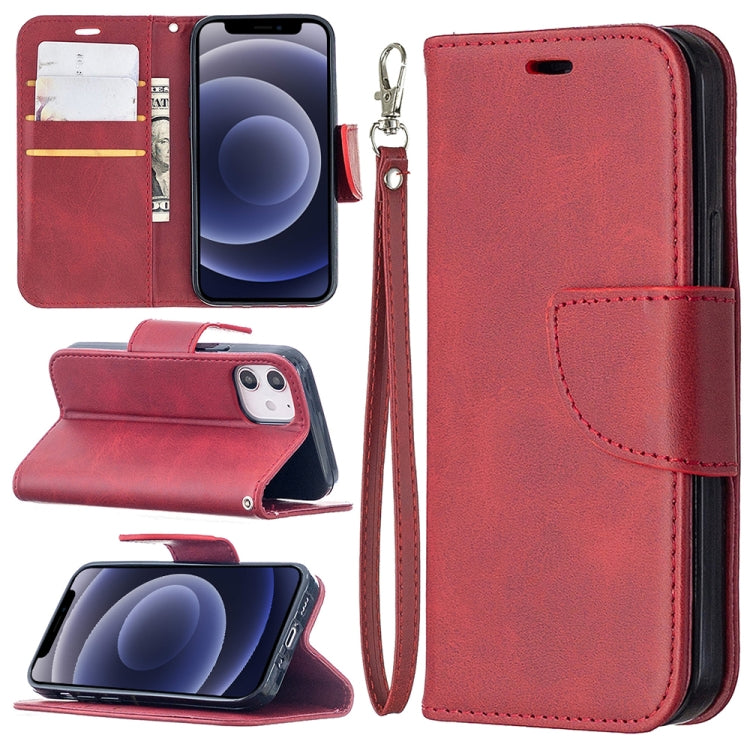 Retro Lambskin Texture Pure Color Horizontal Flip PU Leather Case for iPhone 11, with Holder & Card Slots & Wallet & Lanyard