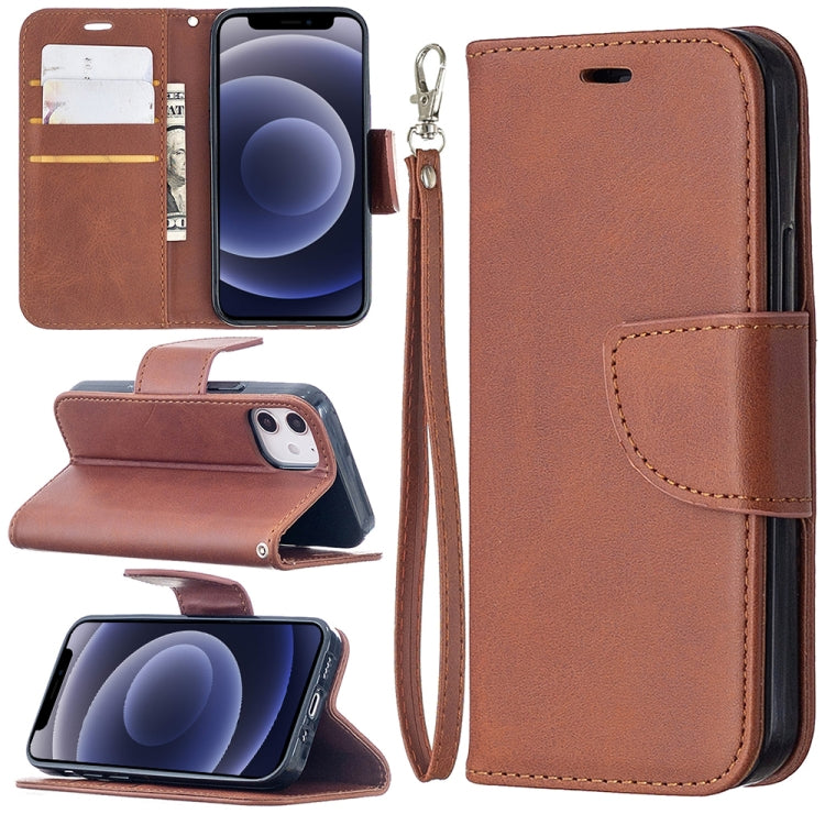 Retro Lambskin Texture Pure Color Horizontal Flip PU Leather Case for iPhone 11, with Holder & Card Slots & Wallet & Lanyard
