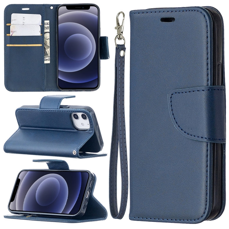 Retro Lambskin Texture Pure Color Horizontal Flip PU Leather Case for iPhone 11, with Holder & Card Slots & Wallet & Lanyard