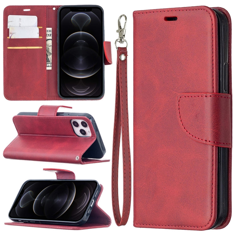 Retro Lambskin Texture Pure Color Horizontal Flip PU Leather Case for iPhone 11, with Holder & Card Slots & Wallet & Lanyard