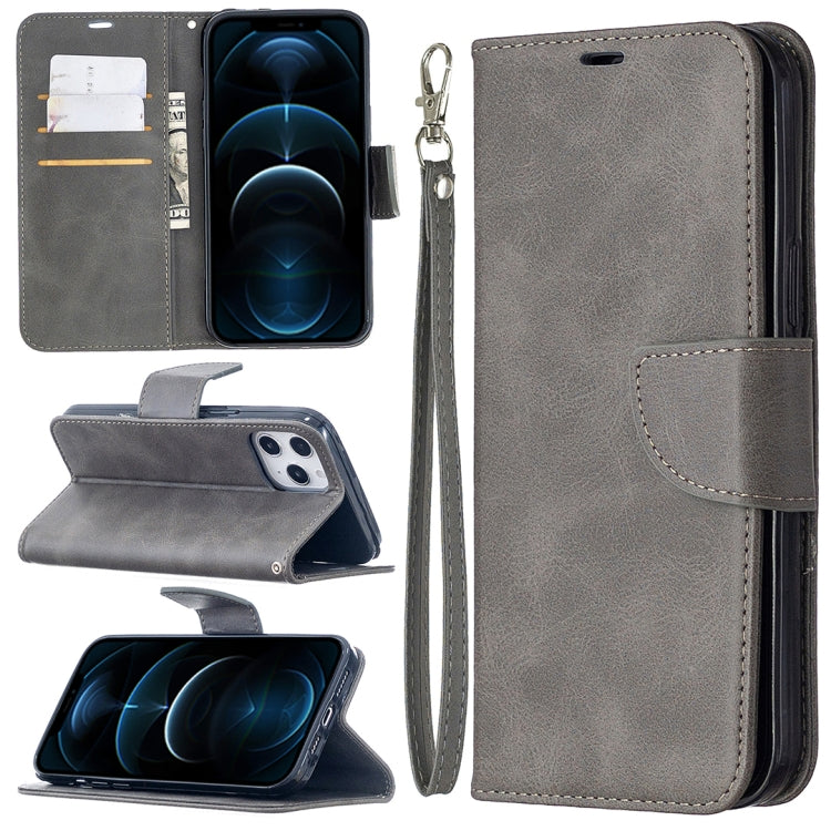 Retro Lambskin Texture Pure Color Horizontal Flip PU Leather Case for iPhone 11, with Holder & Card Slots & Wallet & Lanyard
