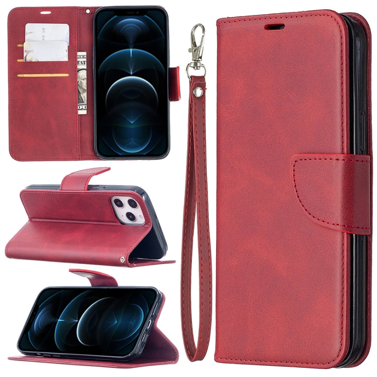 Retro Lambskin Texture Pure Color Horizontal Flip PU Leather Case for iPhone 11, with Holder & Card Slots & Wallet & Lanyard