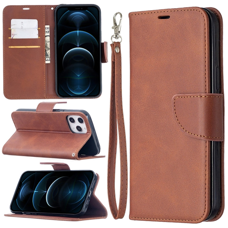 Retro Lambskin Texture Pure Color Horizontal Flip PU Leather Case for iPhone 11, with Holder & Card Slots & Wallet & Lanyard