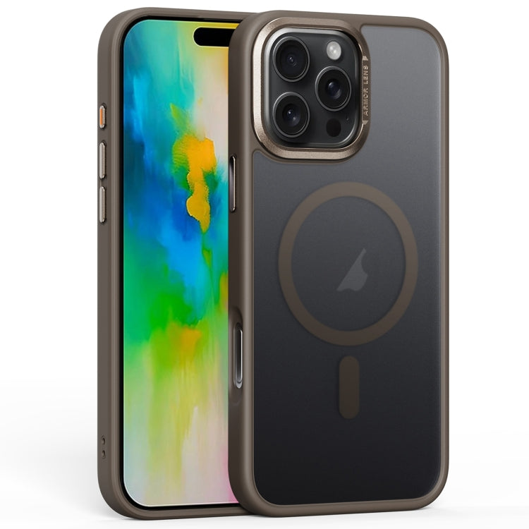 Frosted MagSafe Magnetic Phone Case, For iPhone 16 Pro Max, For iPhone 16 Pro, For iPhone 16 Plus