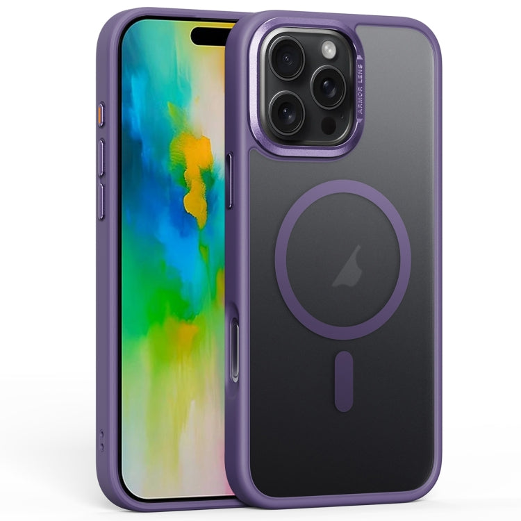 Frosted MagSafe Magnetic Phone Case, For iPhone 16 Pro Max, For iPhone 16 Pro, For iPhone 16 Plus