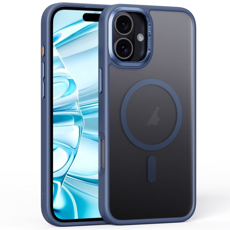 Frosted MagSafe Magnetic Phone Case, For iPhone 16 Pro Max, For iPhone 16 Pro, For iPhone 16 Plus