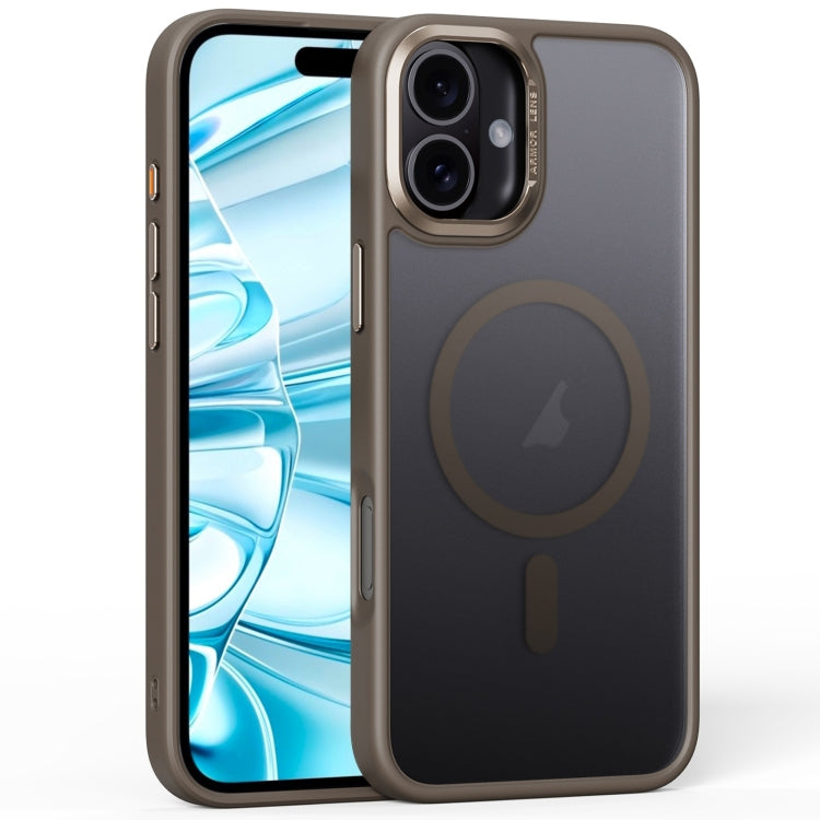 Frosted MagSafe Magnetic Phone Case, For iPhone 16 Pro Max, For iPhone 16 Pro, For iPhone 16 Plus