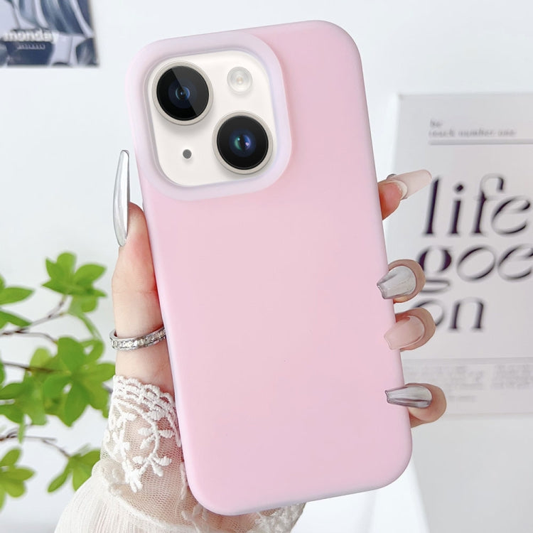 PC Hybrid Liquid Silicone Jelly Phone Case, For iPhone 15, For iPhone 14 Plus, For iPhone 14