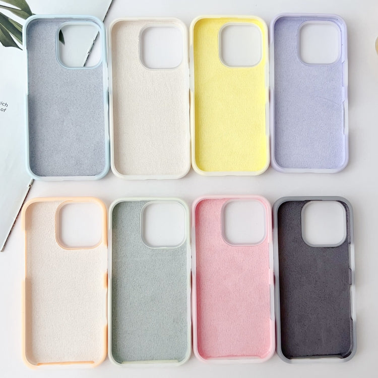 PC Hybrid Liquid Silicone Jelly Phone Case, For iPhone 16 Pro, For iPhone 16 Plus, For iPhone 16