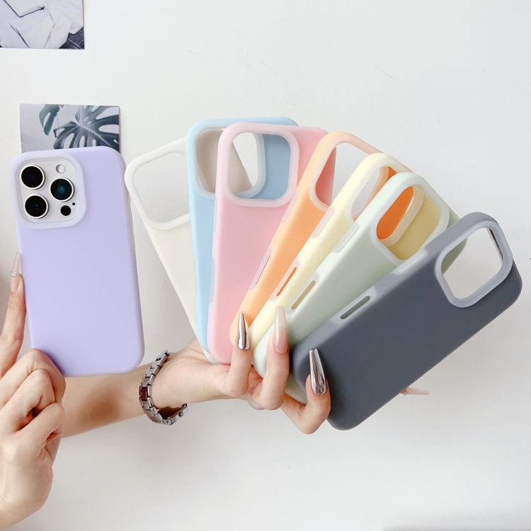 PC Hybrid Liquid Silicone Jelly Phone Case, For iPhone 16 Pro Max, For iPhone 16 Pro, For iPhone 16 Plus