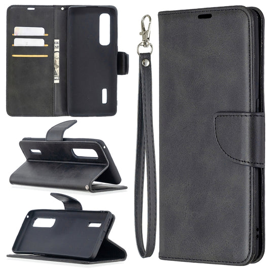 Retro lambskin texture PU leather flip case for Galaxy Note 20 Ultra with card slots and wallet