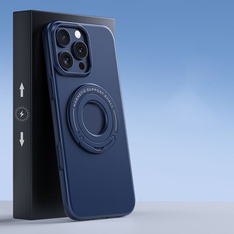 Matte Magsafe Magnetic Phone Case with Trolley Holder, For iPhone 16 Pro Max, For iPhone 16 Pro, For iPhone 16