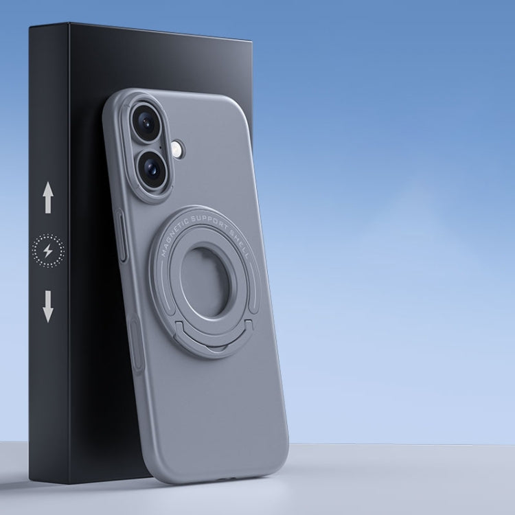 Matte Magsafe Magnetic Phone Case with Trolley Holder, For iPhone 16 Pro Max, For iPhone 16 Pro, For iPhone 16