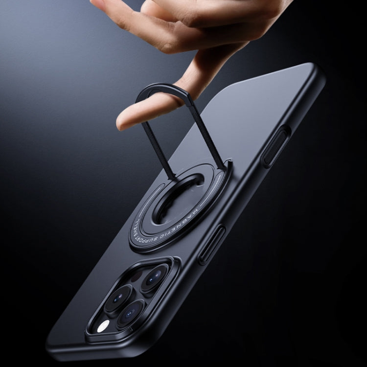 Matte Magsafe Magnetic Phone Case with Trolley Holder, For iPhone 16 Pro Max, For iPhone 16 Pro, For iPhone 16