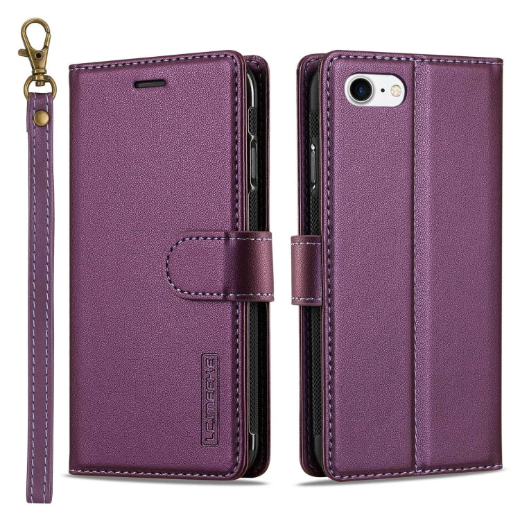 LC.IMEEKE L2 Series Detachable Magsafe PU Phone Case with Lanyard
