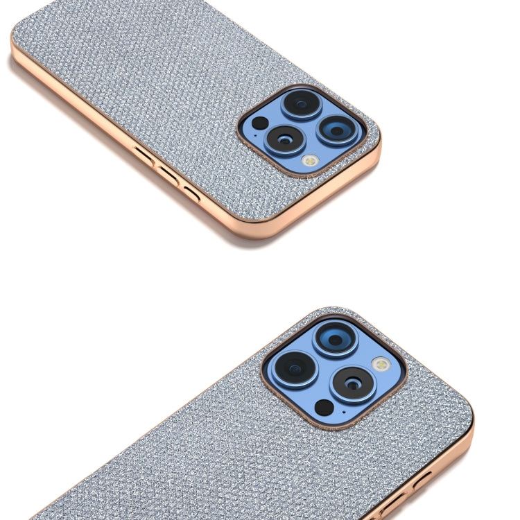 Nano Plating Diamond Texture Phone Case, For iPhone 16 Pro Max, For iPhone 16 Pro, For iPhone 16 Plus, For iPhone 16