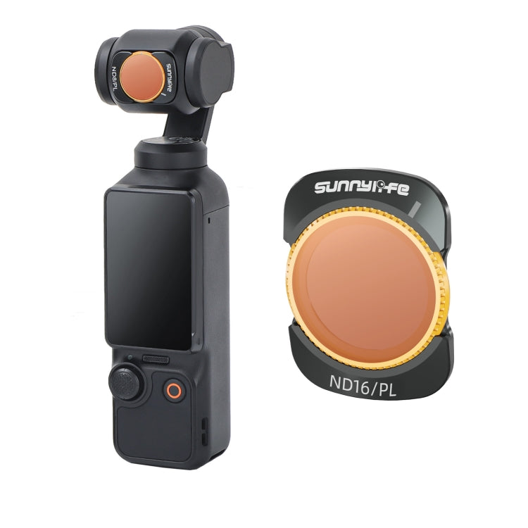 For DJI Osmo Pocket 3 Sunnylife Camera Lens Magnetic Metal Filter, No Impact On Gimbal Reset, MCUV, ND8, ND16, ND32, ND64, CPL, ND8PL, ND16PL, ND32PL, ND64PL, 3 in 1 CPL ND8 ND16, 4 in 1 ND8-64, 4 in 1 ND8-64PL, 4 in 1 UV CPL ND32 ND64                 ...