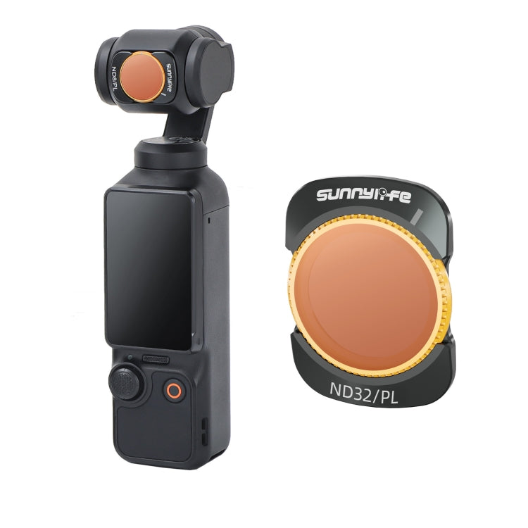 For DJI Osmo Pocket 3 Sunnylife Camera Lens Magnetic Metal Filter, No Impact On Gimbal Reset, MCUV, ND8, ND16, ND32, ND64, CPL, ND8PL, ND16PL, ND32PL, ND64PL, 3 in 1 CPL ND8 ND16, 4 in 1 ND8-64, 4 in 1 ND8-64PL, 4 in 1 UV CPL ND32 ND64                 ...