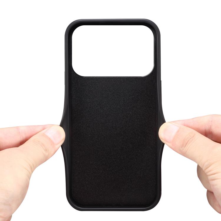 Étui Denior D06 en PU avec porte-cartes et coque arrière pour iPhone 16 Pro Max, iPhone 16 Pro, iPhone 16 Plus, iPhone 16