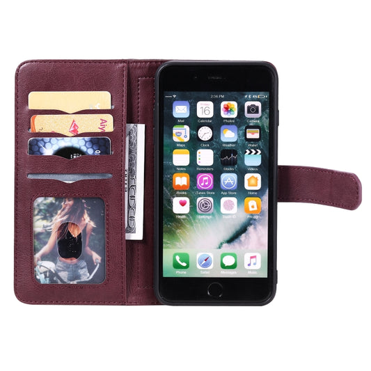 Wallet functionality with multiple card slots for iPhone 8 Plus and 7 Plus