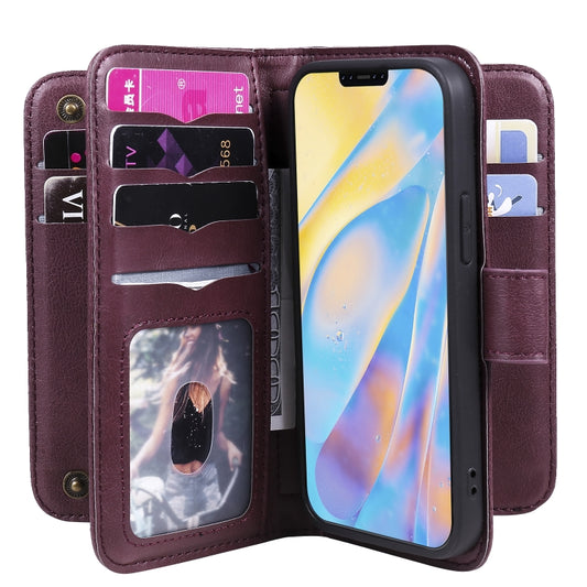 iPhone 12 mini case closed with copper magnetic fastener and raised edge protection