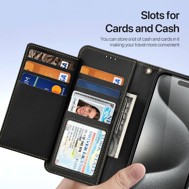 DUX DUCIS Lawa Series 2 in 1 Wallet Zipper Detachable MagSafe Phone Case with Lanyard, For iPhone 15 Pro Max, For iPhone 15 Pro, For iPhone 15