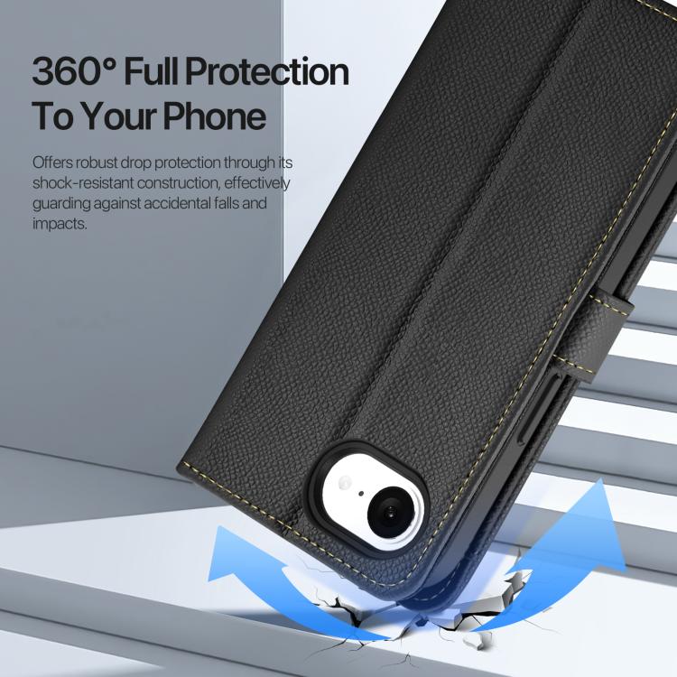 DUX DUCIS Lawa Series 2 in 1 Wallet Zipper Detachable MagSafe Phone Case with Lanyard, For iPhone 17e / 16e, For iPhone 17 Pro Max, For iPhone 17 Pro, For iPhone 17, For iPhone Air, For iPhone 16 Pro Max, For iPhone 16 Pro, For iPhone 16