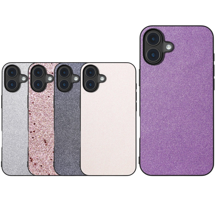 Black Frame Glitter Shockproof Phone Case