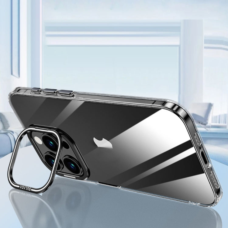 Étui de téléphone SULADA en alliage d'aluminium et PC avec support d'objectif
