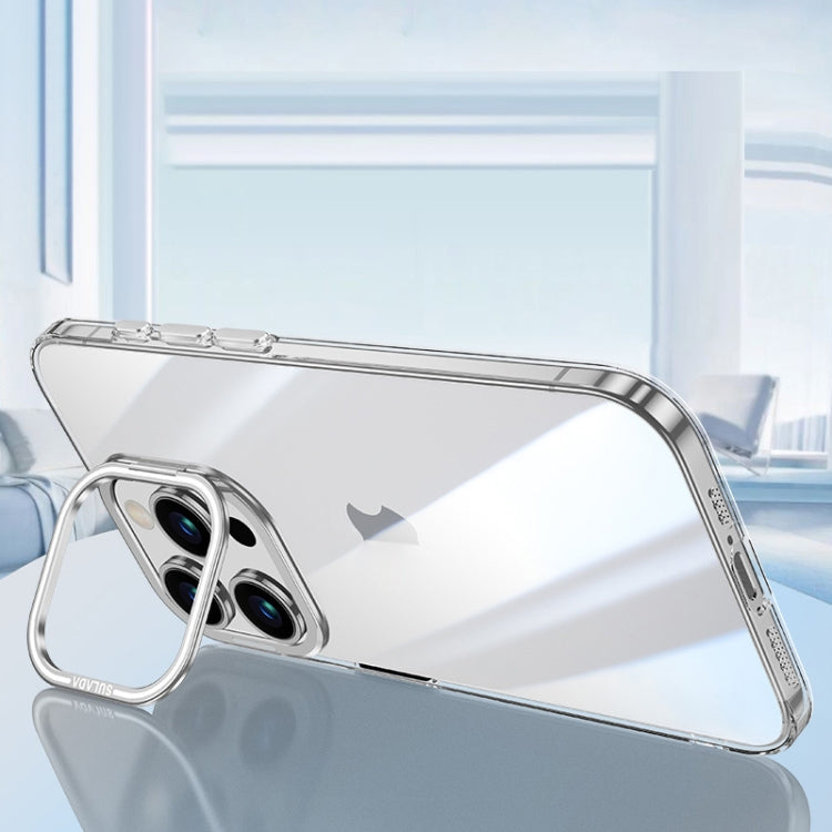 SULADA PC + Aluminum Alloy Lens Holder Phone Case, For iPhone 16 Pro Max, For iPhone 16 Pro