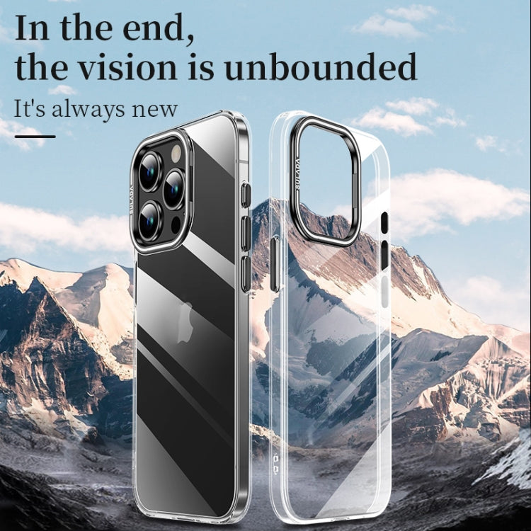 SULADA PC + Aluminum Alloy Lens Holder Phone Case, For iPhone 16 Pro Max, For iPhone 16 Pro