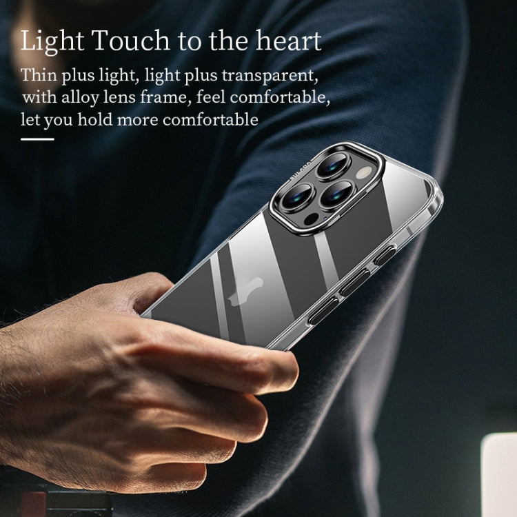 Étui de téléphone SULADA en alliage d'aluminium et PC avec support d'objectif