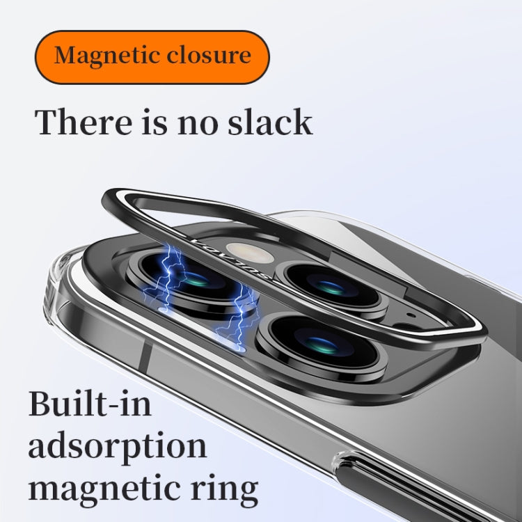 SULADA PC + Aluminum Alloy Lens Holder Phone Case, For iPhone 16 Pro Max, For iPhone 16 Pro
